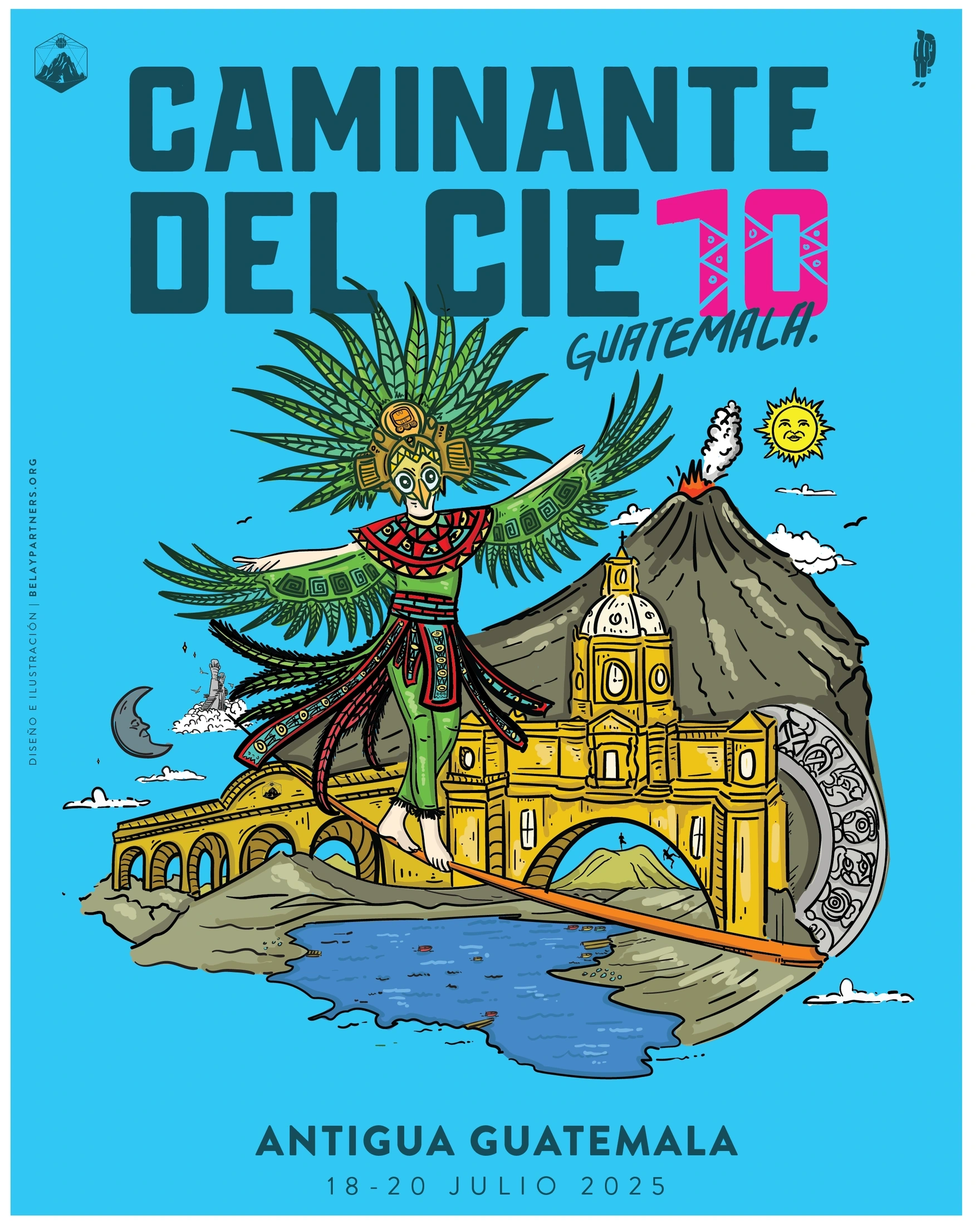 Caminante del Cielo · arte del proyecto