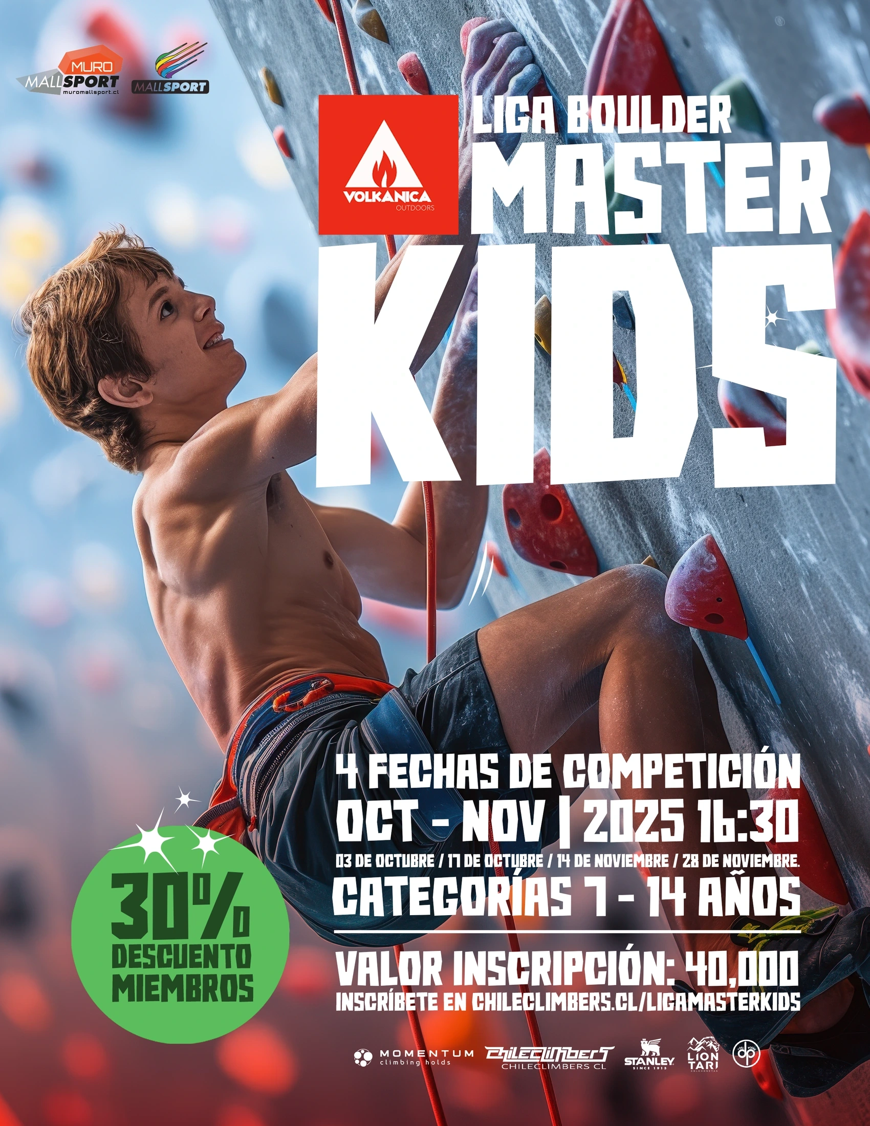 Liga Kids · pieza de convocatoria