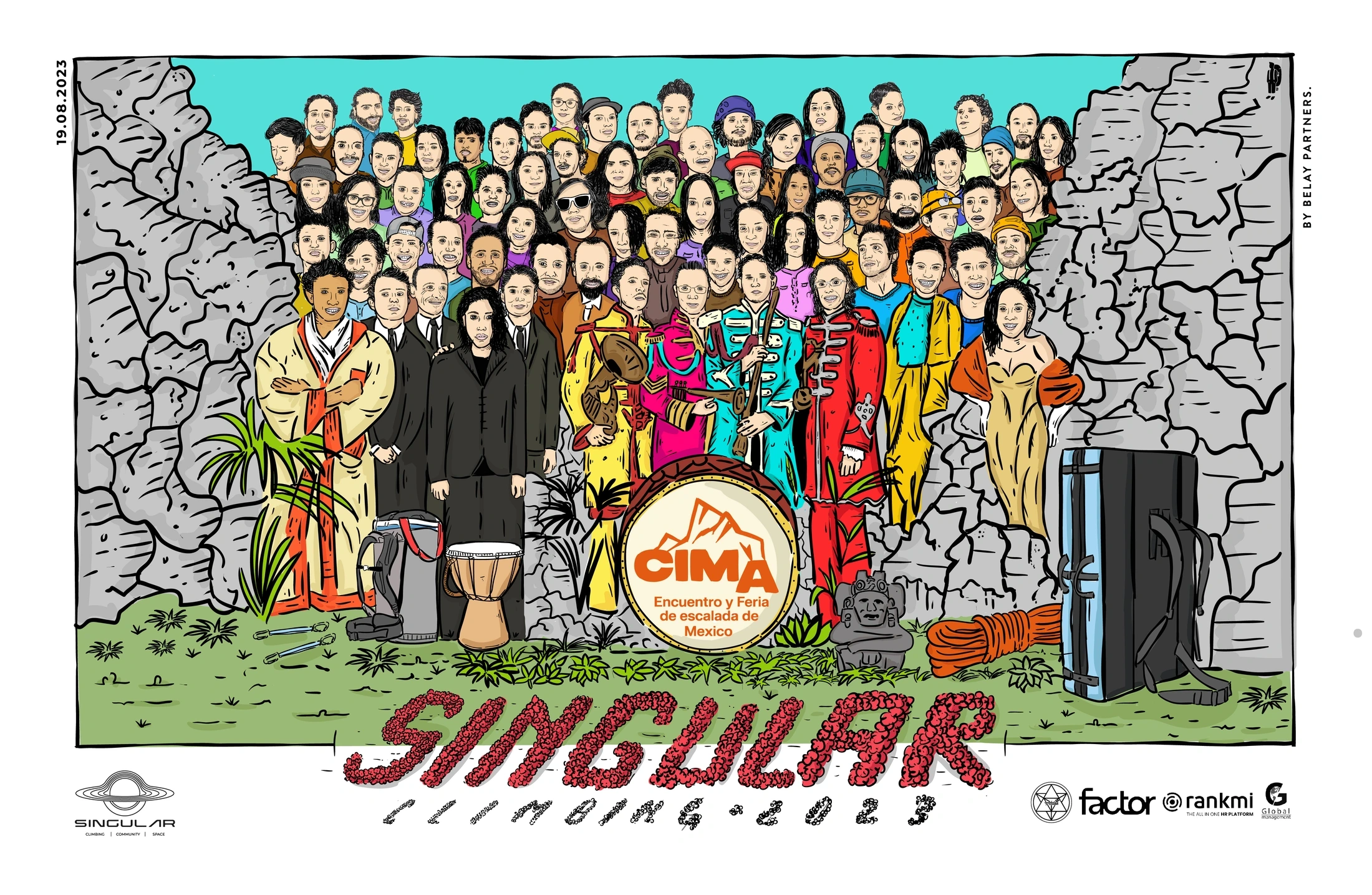 CIMA × Singular · arte del proyecto