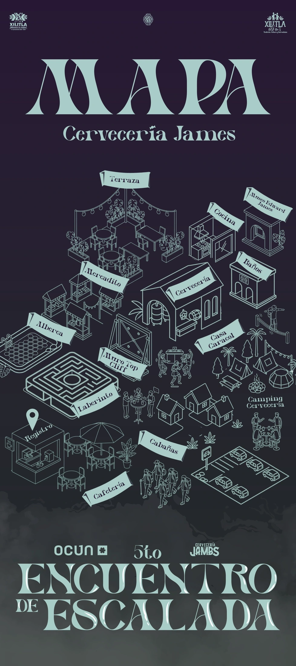 Quinta edición · mapa de Cerro La Joya