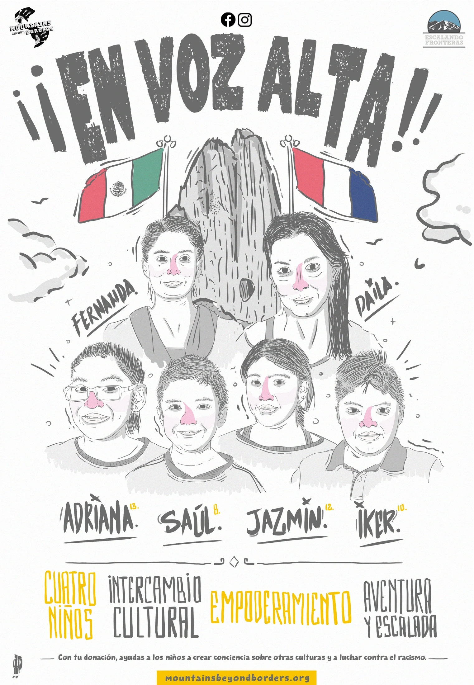 En Voz Alta · cartel ilustrado