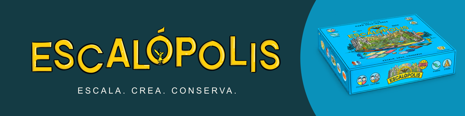 Escalópolis: escala, crea, conserva