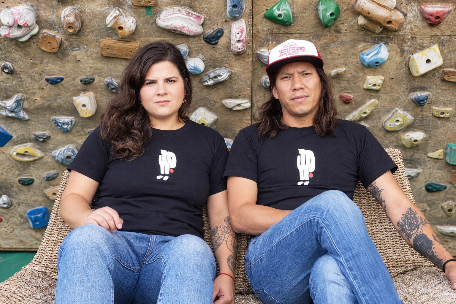 Giuliana Uzcátegui y Carlos Chong