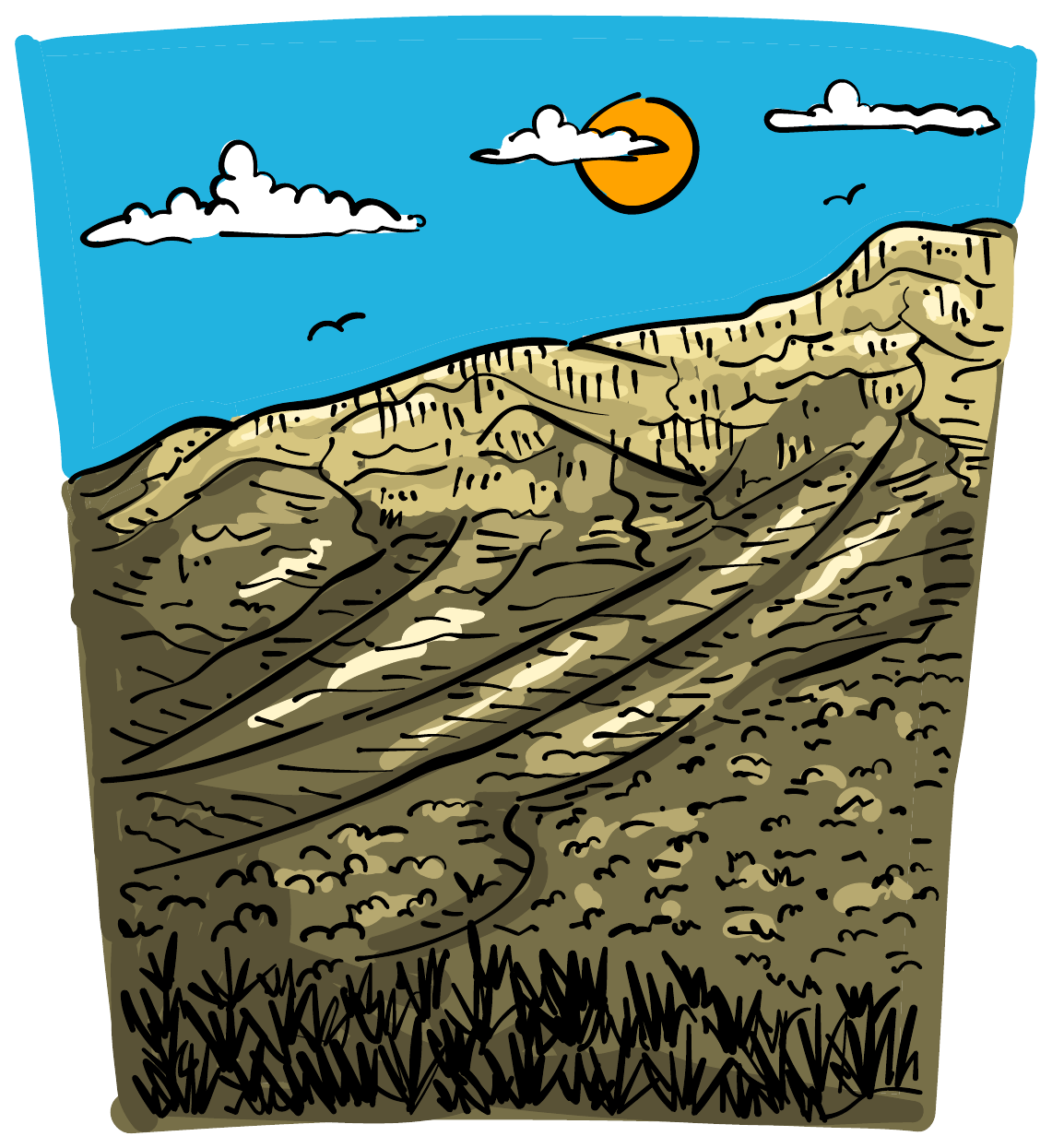 Arte original de Cañón de San Lorenzo