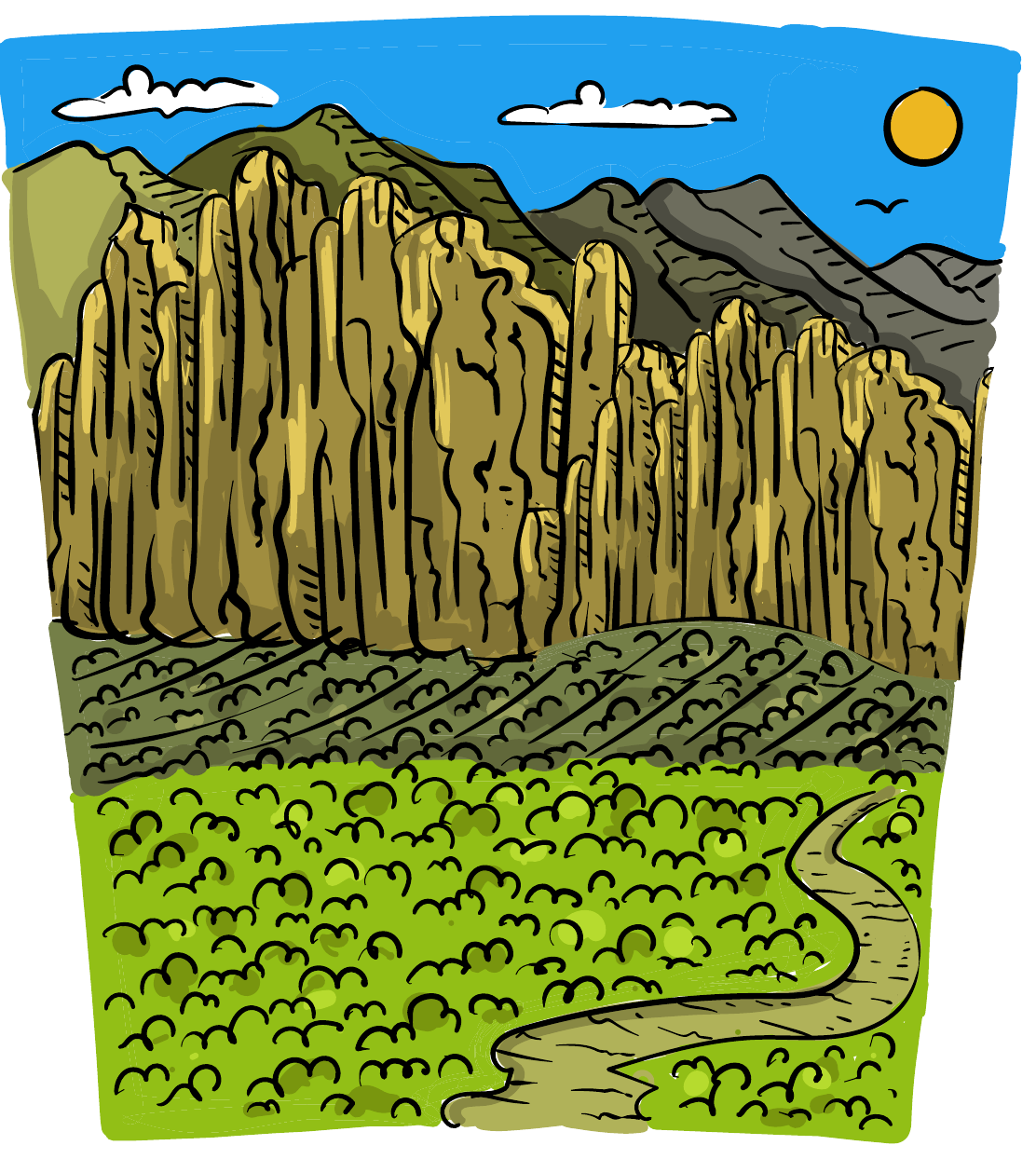 Arte original de Ixcatán