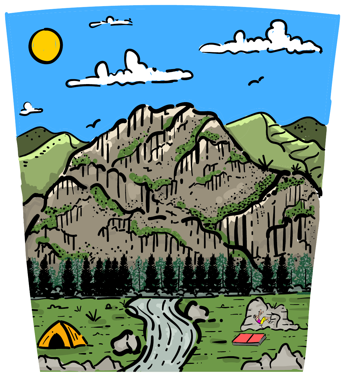 Arte original de Los Dínamos