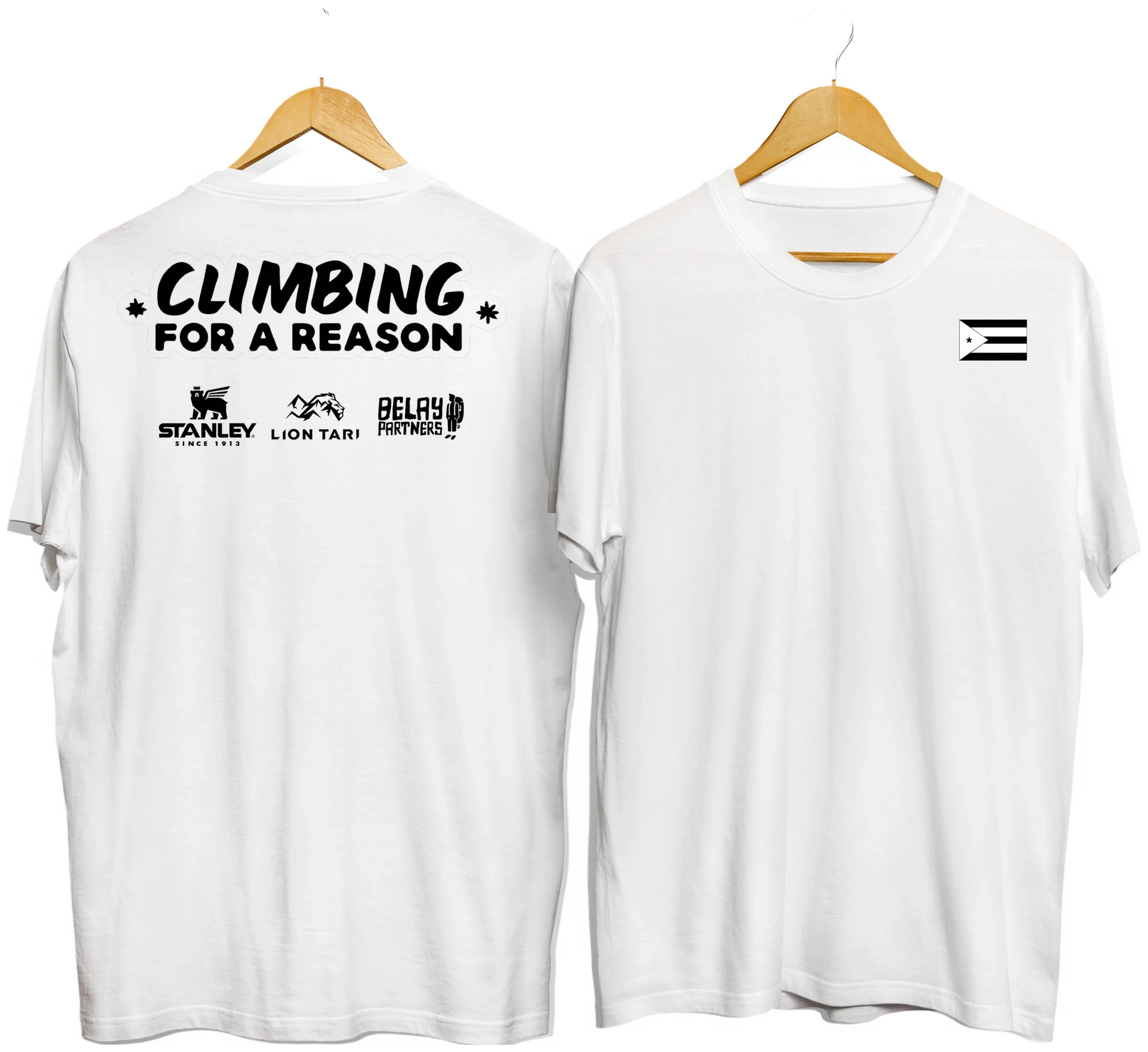 Climbing for a Reason · visualización textil