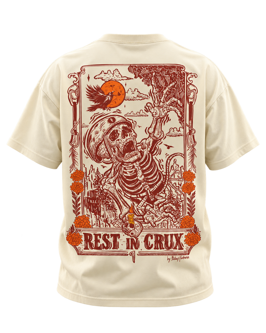 Rest in Crux · Espalda