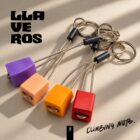 Llaveros Climbing Nuts de Belay Partners en rojo, naranja, morado y rosado